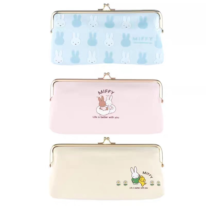 Luxury Bags Edit - Gold Bag Pencil Case Miffy Pen