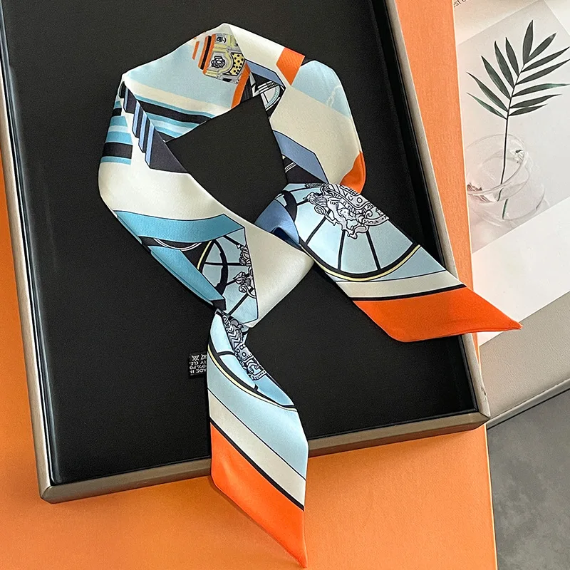 Luxury Bags Shopping - Luxury Brand Printed Bag Strap Scarf
