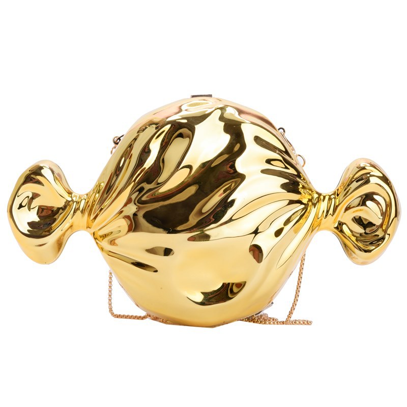 Luxury Bags Gold - Candy Acrylic Fashion Wedding Purse Lipstick