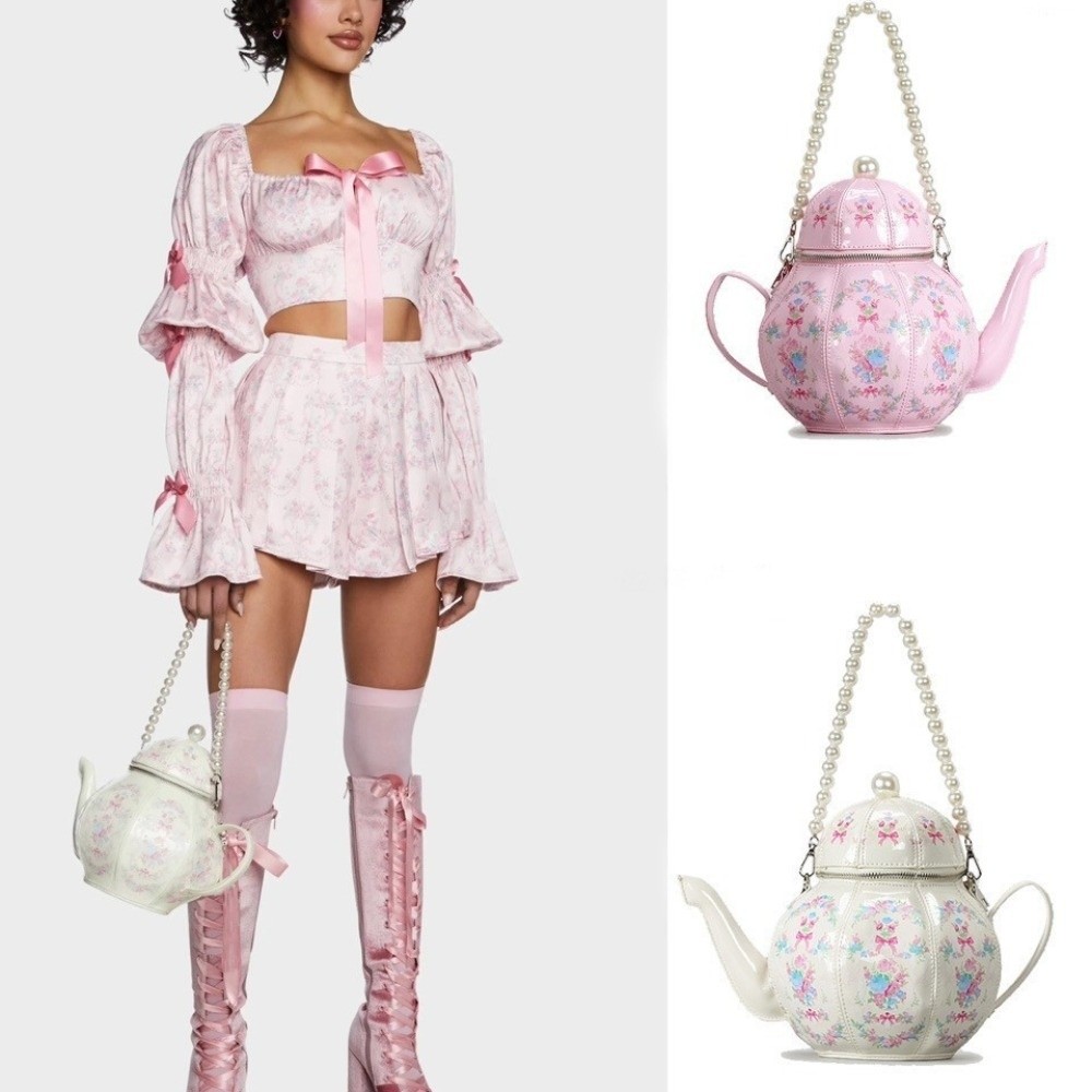 New PU Leather Teapot Design H - Luxury Bags Girls review and price