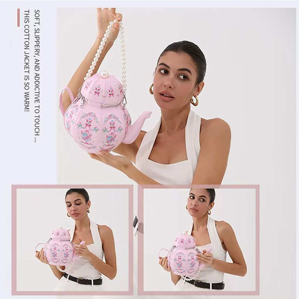 New PU Leather Teapot Design H - Luxury Bags Girls review and price