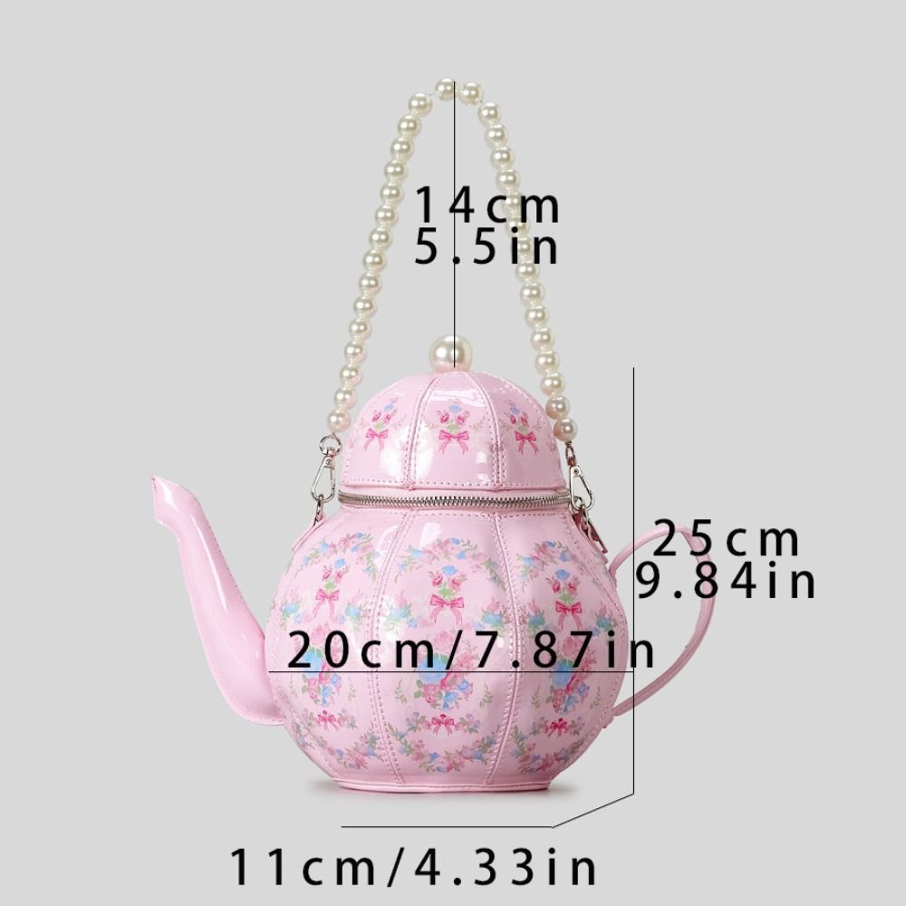 New PU Leather Teapot Design H - Luxury Bags Girls review and price
