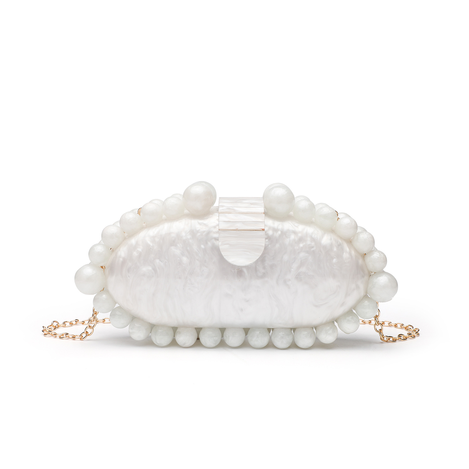 Elegant Marble Acrylic Clutch  - Luxury Bags Trend 2025 review and price