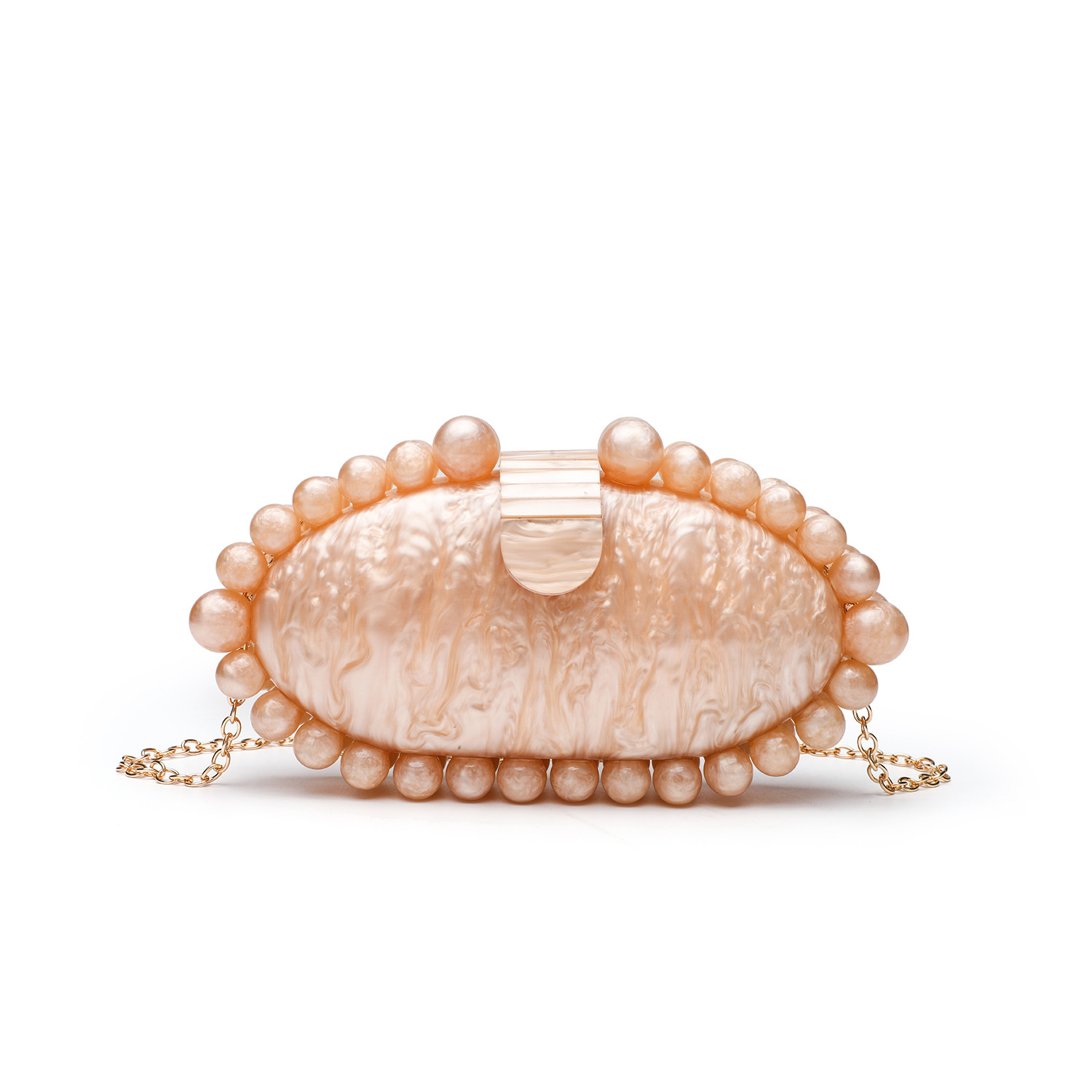 Elegant Marble Acrylic Clutch  - Luxury Bags Trend 2025 review and price