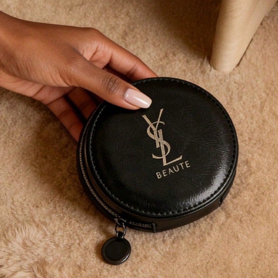 YSL Black Mini Storage Pouch T - Luxury Designer Bags Ysl review and price