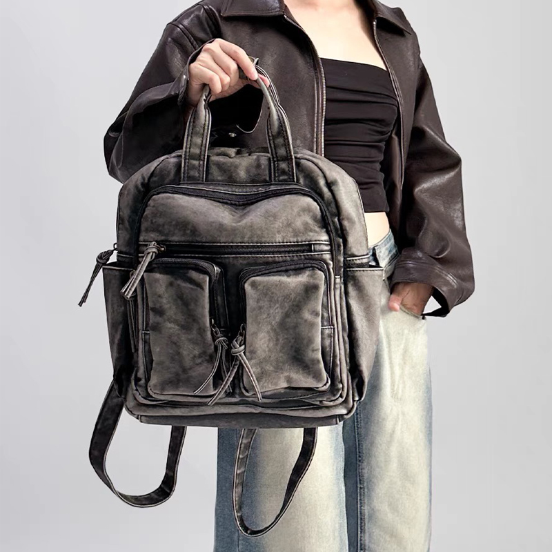 Luxury Soft Washed Pu Leather  - Luxury Bags Girls review and price