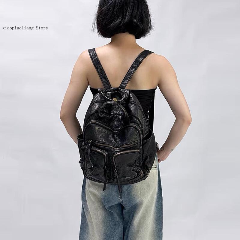 Luxury Soft Washed Pu Leather  - Luxury Bags Girls review and price