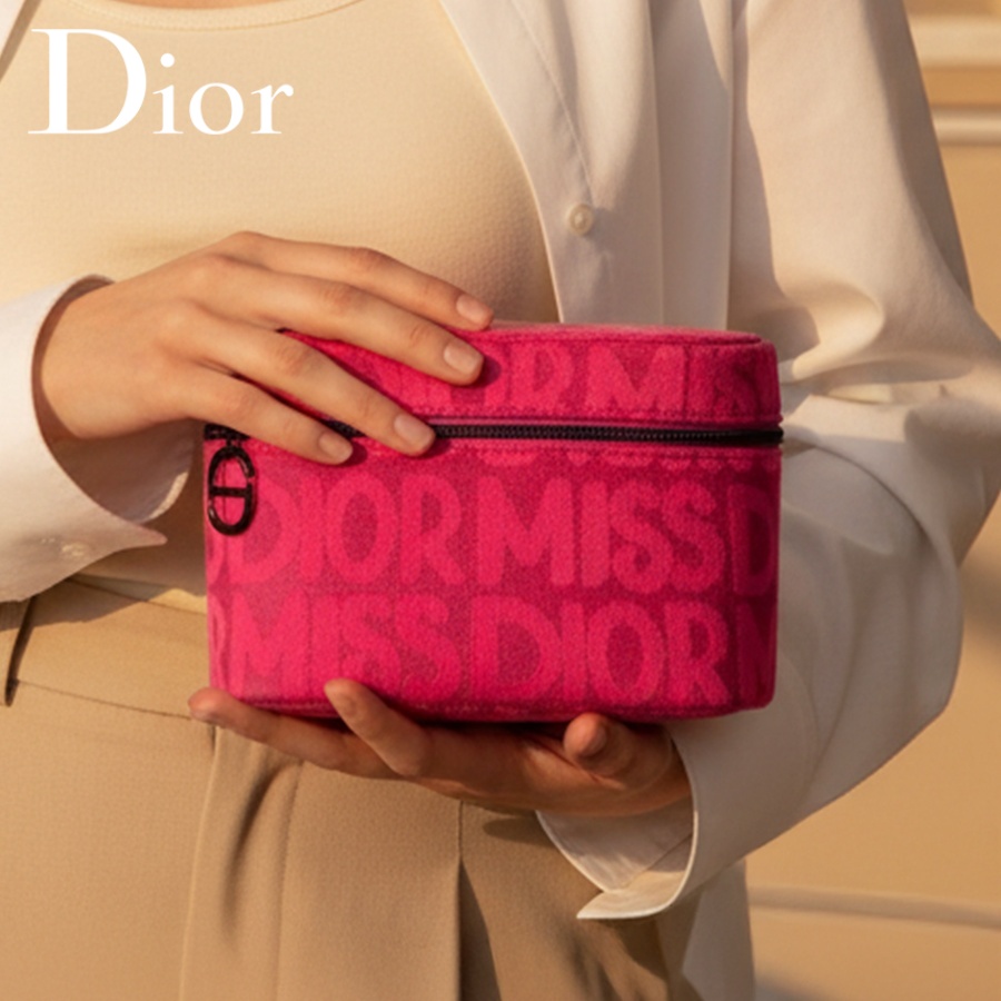 Dior’s Bag Pink Cosmetic Bag F - Luxury Bags Dior review and price