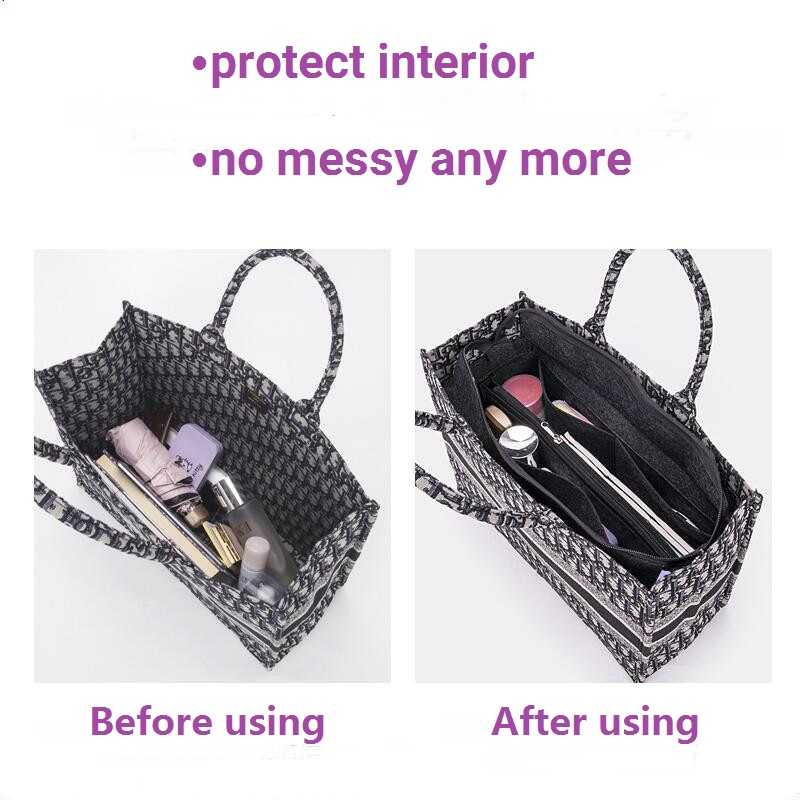 Makeup Bag For Dior Book Tote  - Luxury Bags Dior review and price