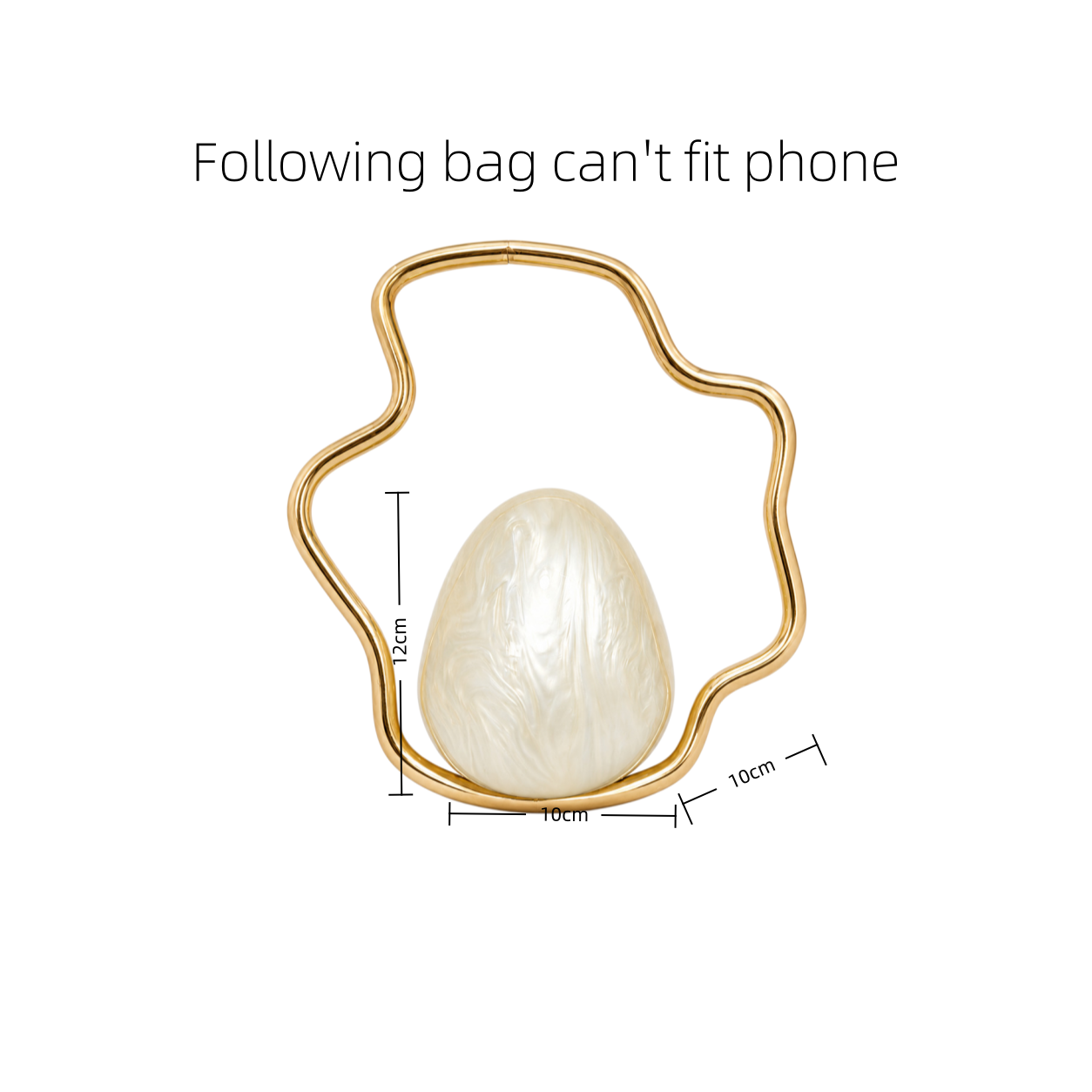 Women mini Acrylic Egg Bag Cut - Luxury Bags On Sale review and price
