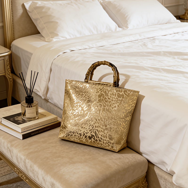 Light luxury metallic gold jac - Luxury Bags Gold review and price