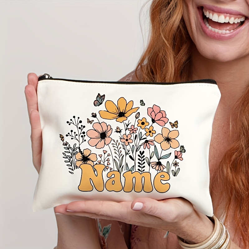 Personalized Name Makeup Bag T - Luxury Bags Brand Names review and price