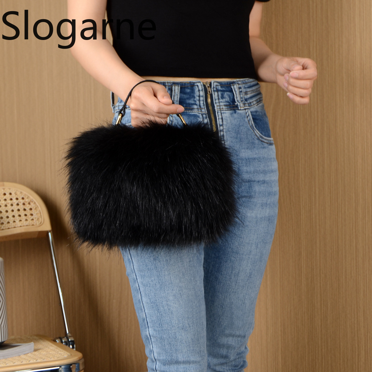 New High Quality Fox Fur Handb - Luxury Bags Girls review and price