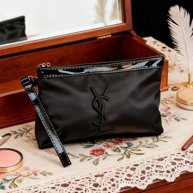 YSL Classic Cosmetic Bag For W - Luxury Designer Bags Ysl review and price