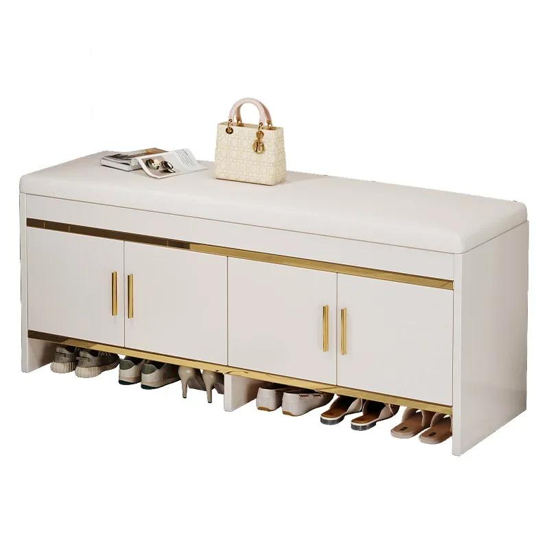 Shoe Change Stool Light Luxury - Luxury Bags Entry review and price