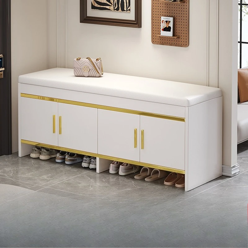 Shoe Change Stool Light Luxury - Luxury Bags Entry review and price