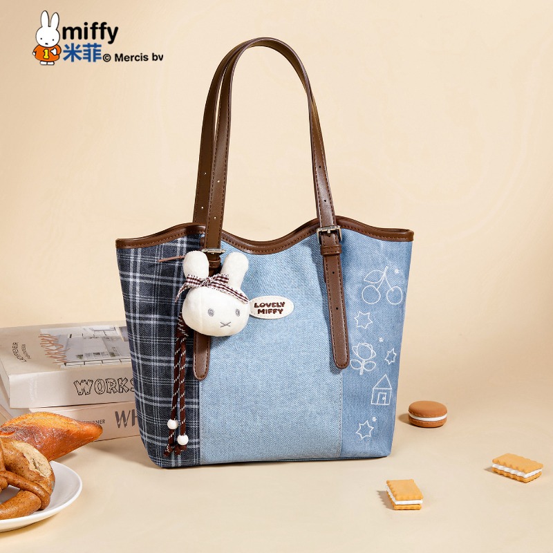 Miffy Kawaii Anime Splicing Pl - Luxury Bags Edit review and price