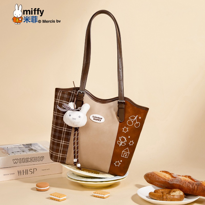 Miffy Kawaii Anime Splicing Pl - Luxury Bags Edit review and price