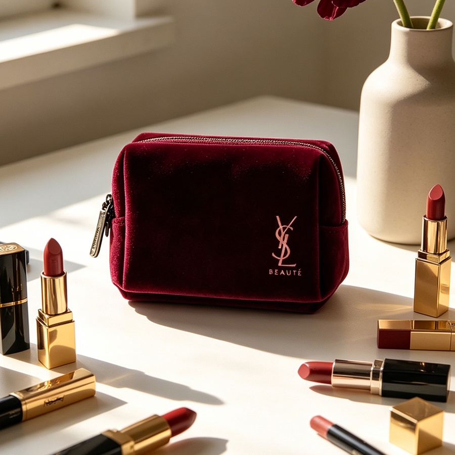 YSL’s Bag Wine Red Velvet Mini - Luxury Designer Bags Ysl review and price
