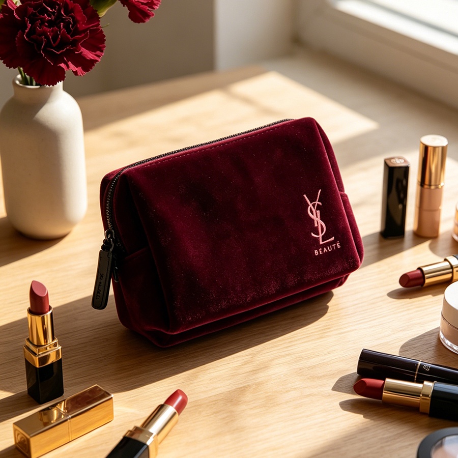 YSL’s Bag Wine Red Velvet Mini - Luxury Designer Bags Ysl review and price