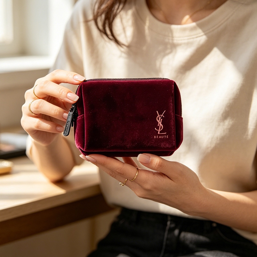 YSL’s Bag Wine Red Velvet Mini - Luxury Designer Bags Ysl review and price