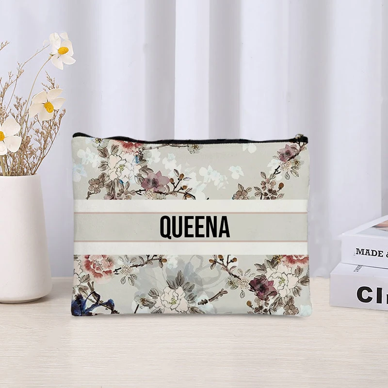 Custom Name Vintage Makeup Bag - Luxury Bags Brand Names review and price