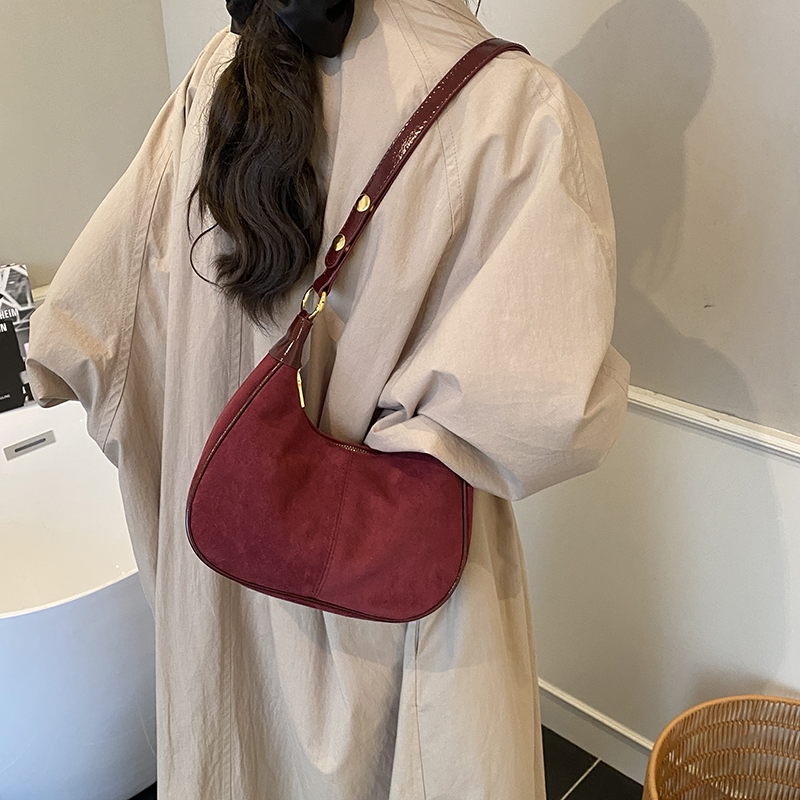 LEFTSIDE Women Small Suede Sho - Luxury Bags Trend 2025 review and price