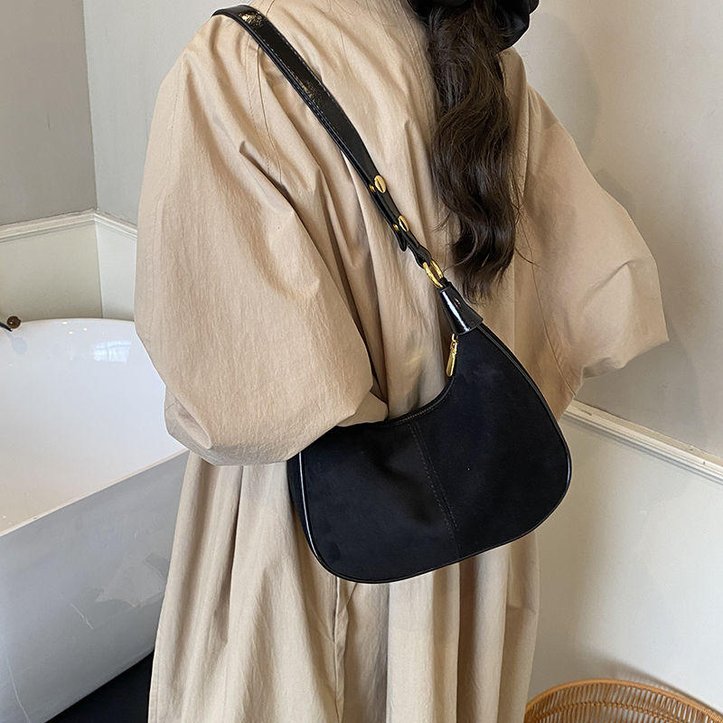 LEFTSIDE Women Small Suede Sho - Luxury Bags Trend 2025 review and price