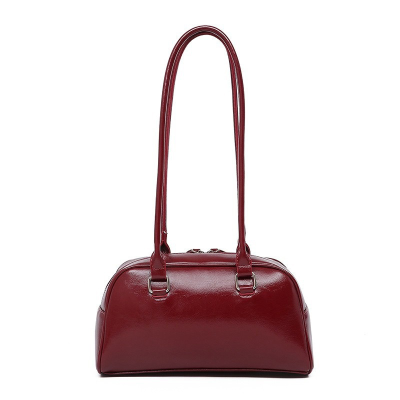 Lady Casual Versatile Solid Sh - Luxury Bags Girls review and price